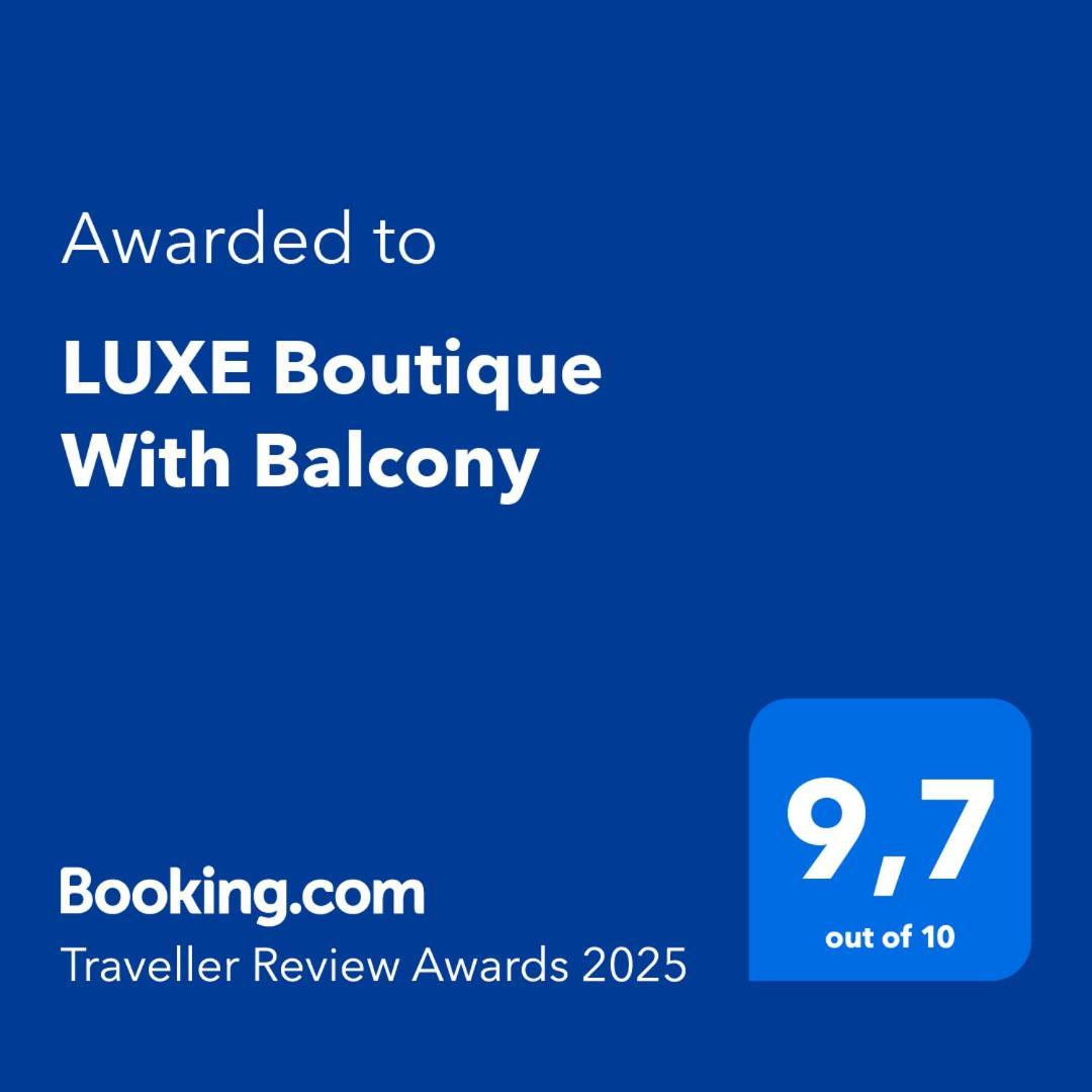 Luxe Boutique With Balcony Apartman Szaloniki Kültér fotó
